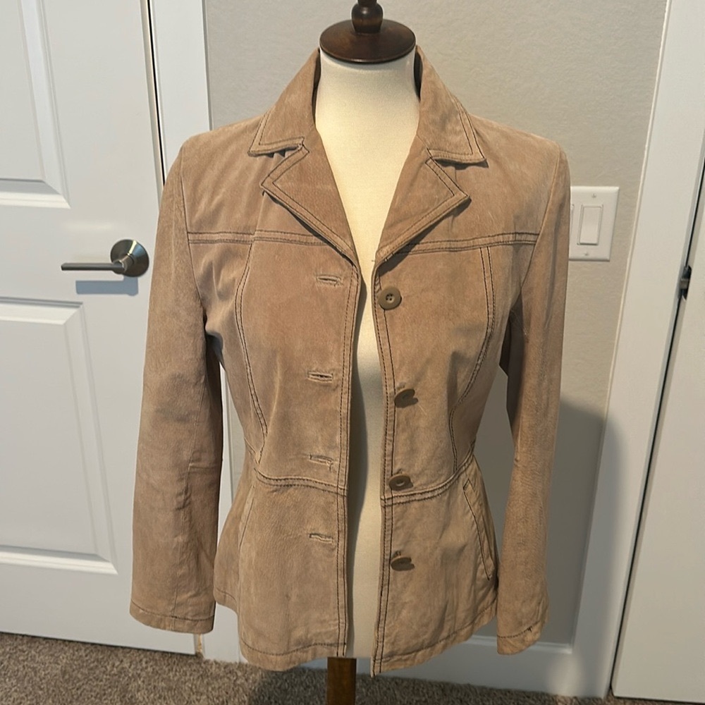Women’s Suede Leather Jacket